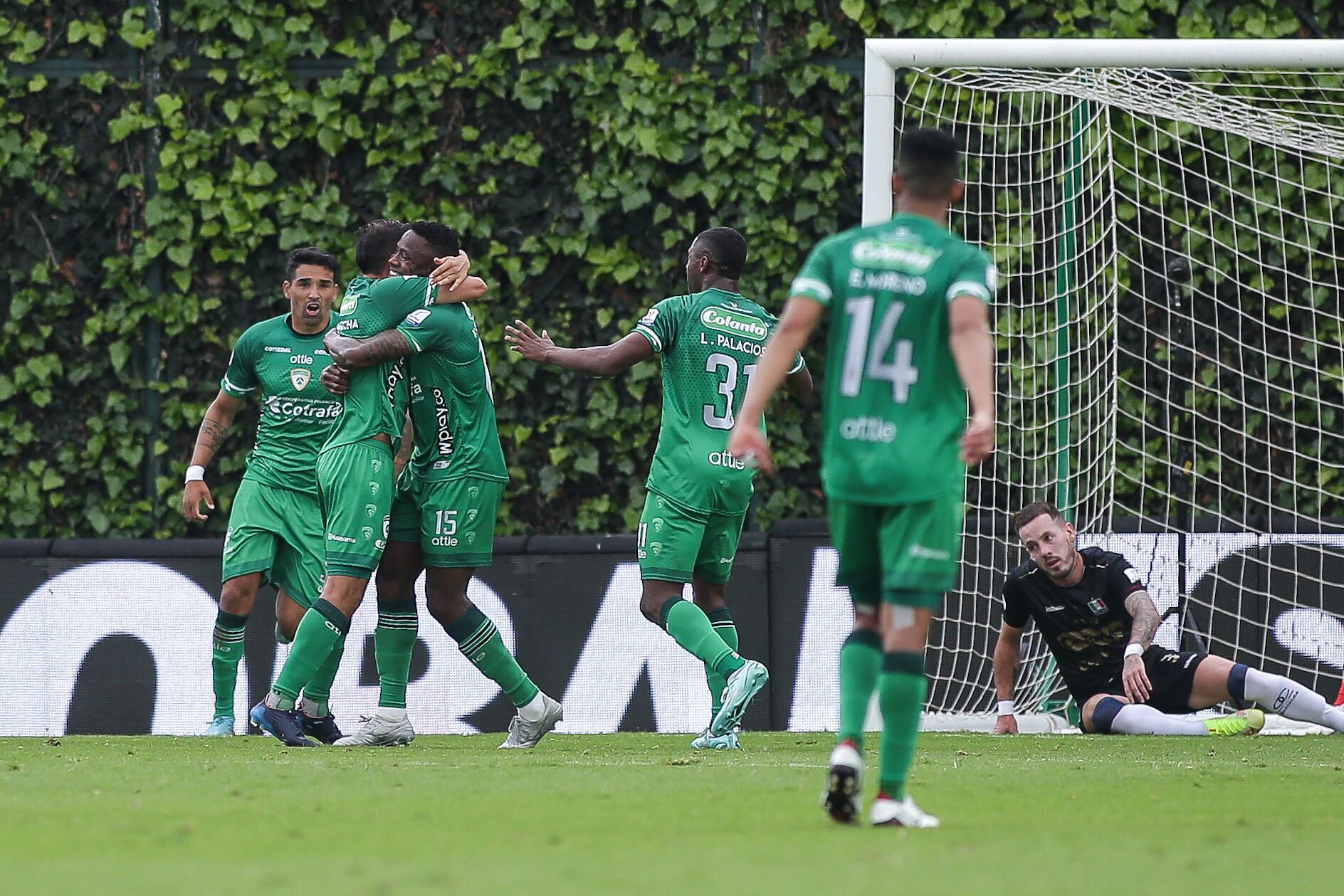 Equidad en el estadio Metropolitano de Techo. (Colprensa-John Paz)