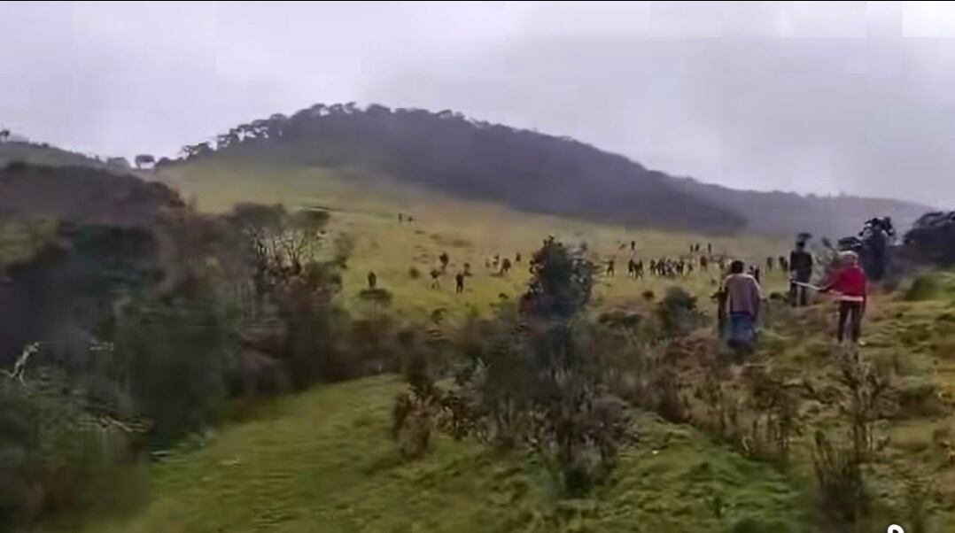 Las disputas se desarrollaron en zona rural del municipio de Silvia, Cauca. Crédito: Suministrada.