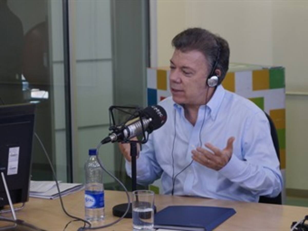 Gobierno Nacional insistirá en reforma a la Justicia: Santos