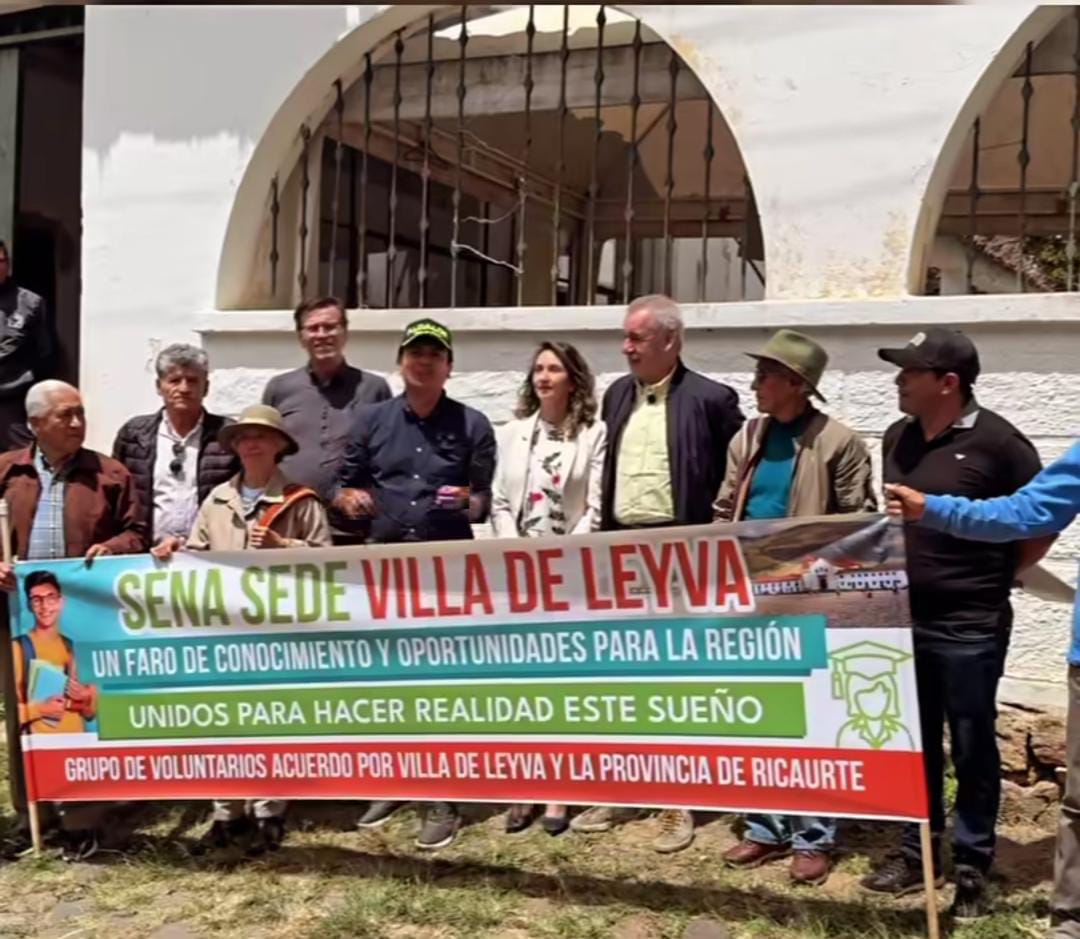 El director general del Sena, Jorge Eduardo Londoño Ulloa, visitó Villa de Leyva y se comprometió a aportar recursos para dejar una sede en el municipio.