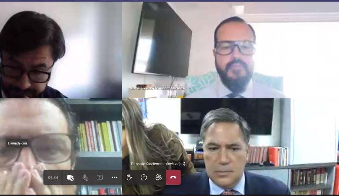 El exembajador Fernando Sanclemente en audiencia de imputación por caso 'narcofinca'