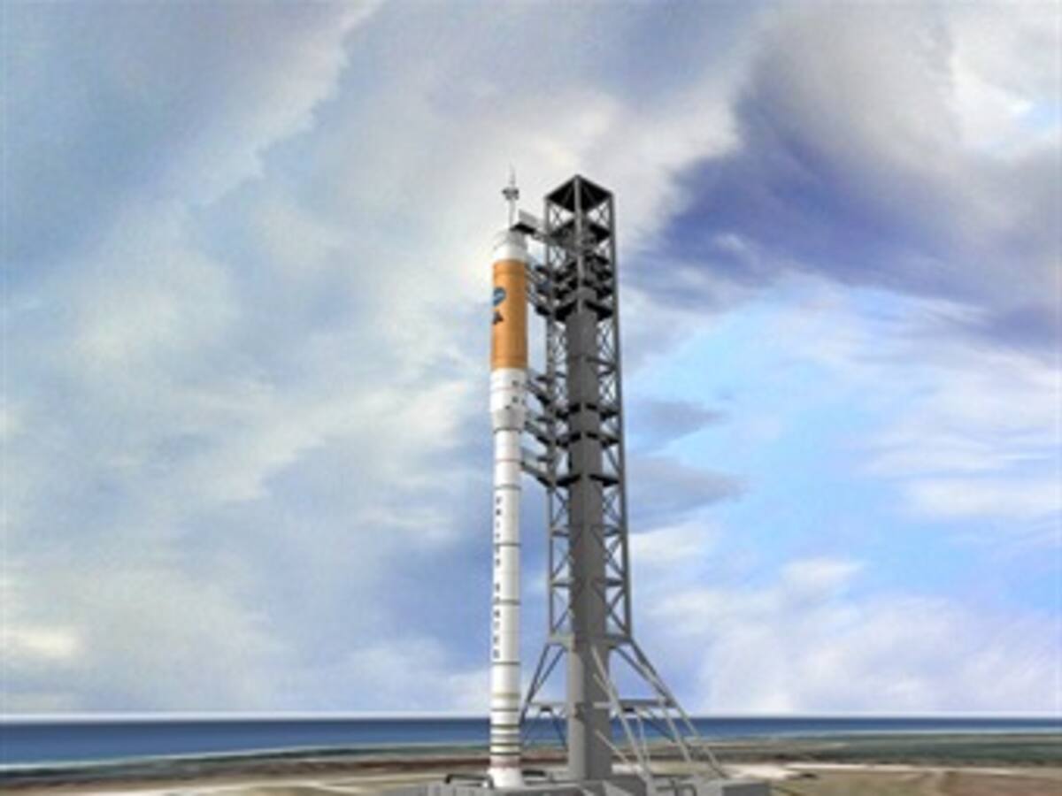NASA lanza finalmente el prototipo de cohete para futura exploración espacial