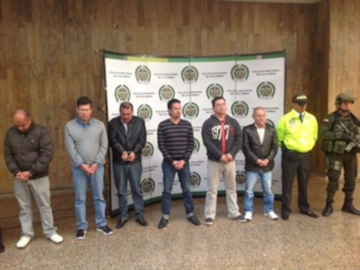 Policía captura a 10 extraditables acusados de narcotráfico