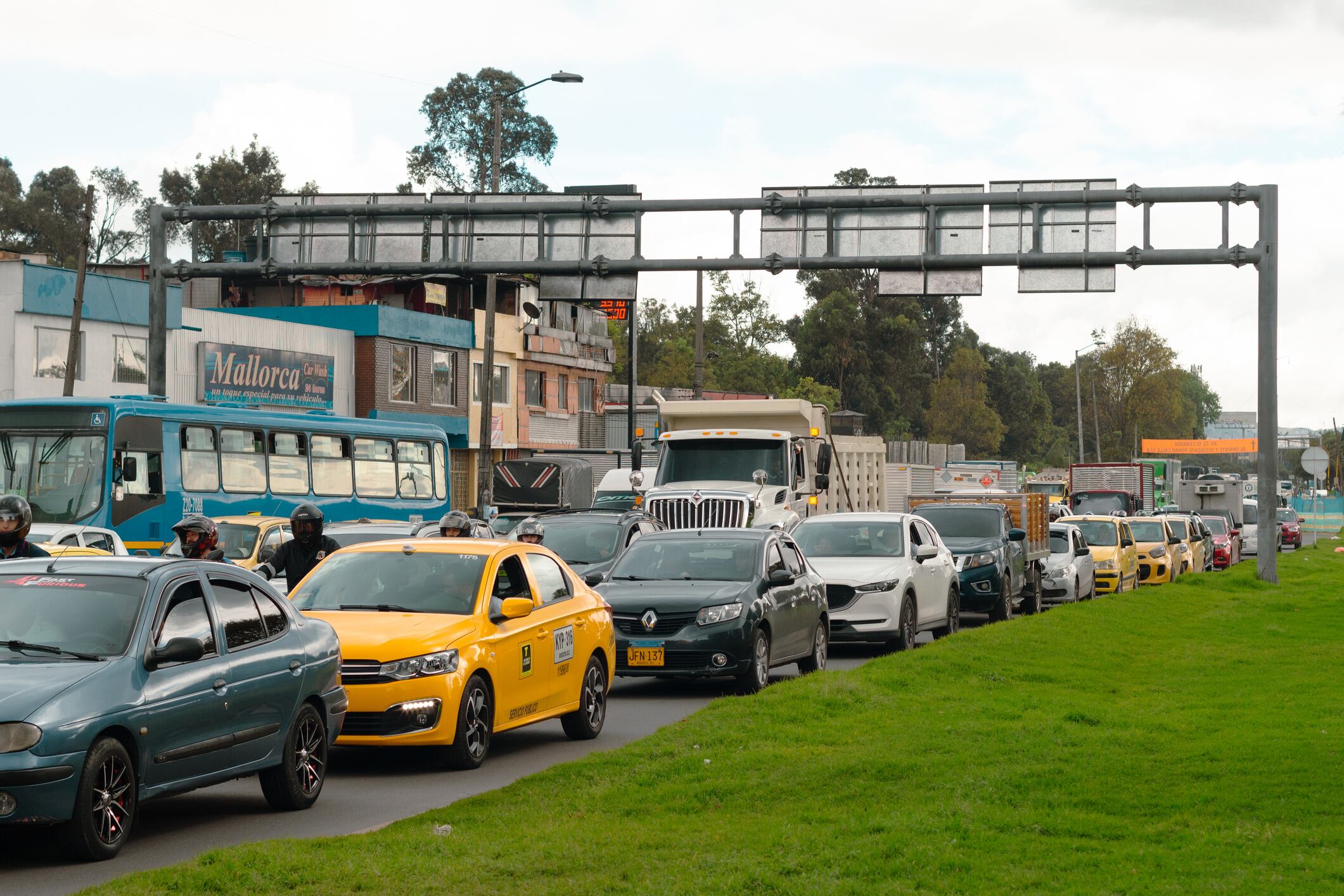 Movilidad en Bogotá. Foto: Getty Images