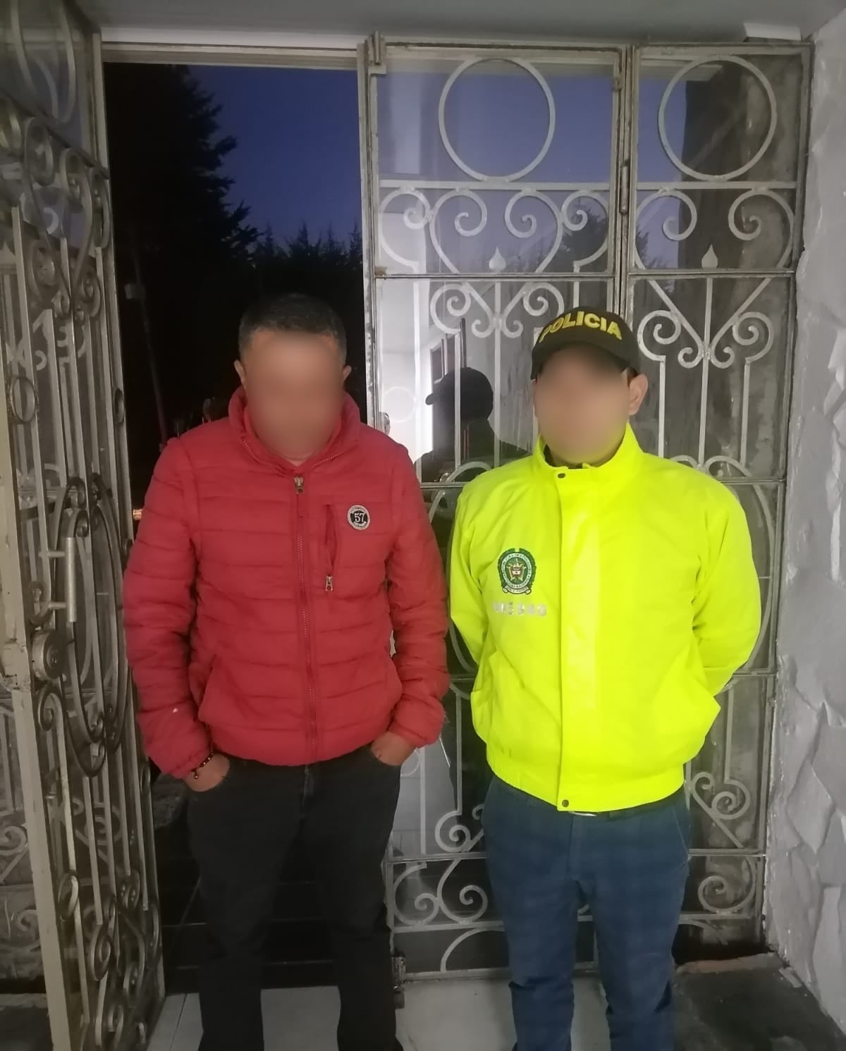 Capturan a Policía en Ipiales | Foto: Fiscalia Militar y Policial