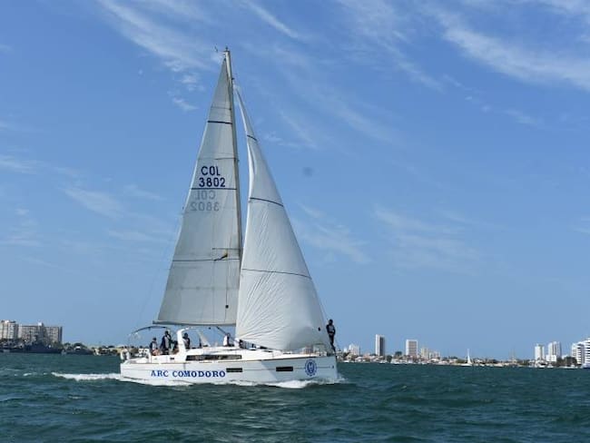 Primer puesto en la quinta regata sabatina para Escuela Naval de Cartagena