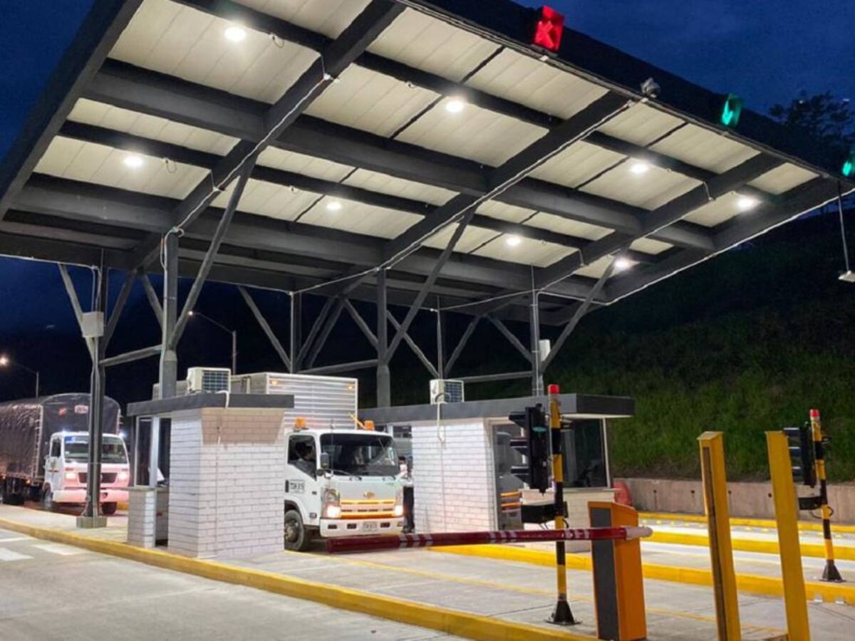 Entra en operación el peaje de Irra entre Manizales y Medellín