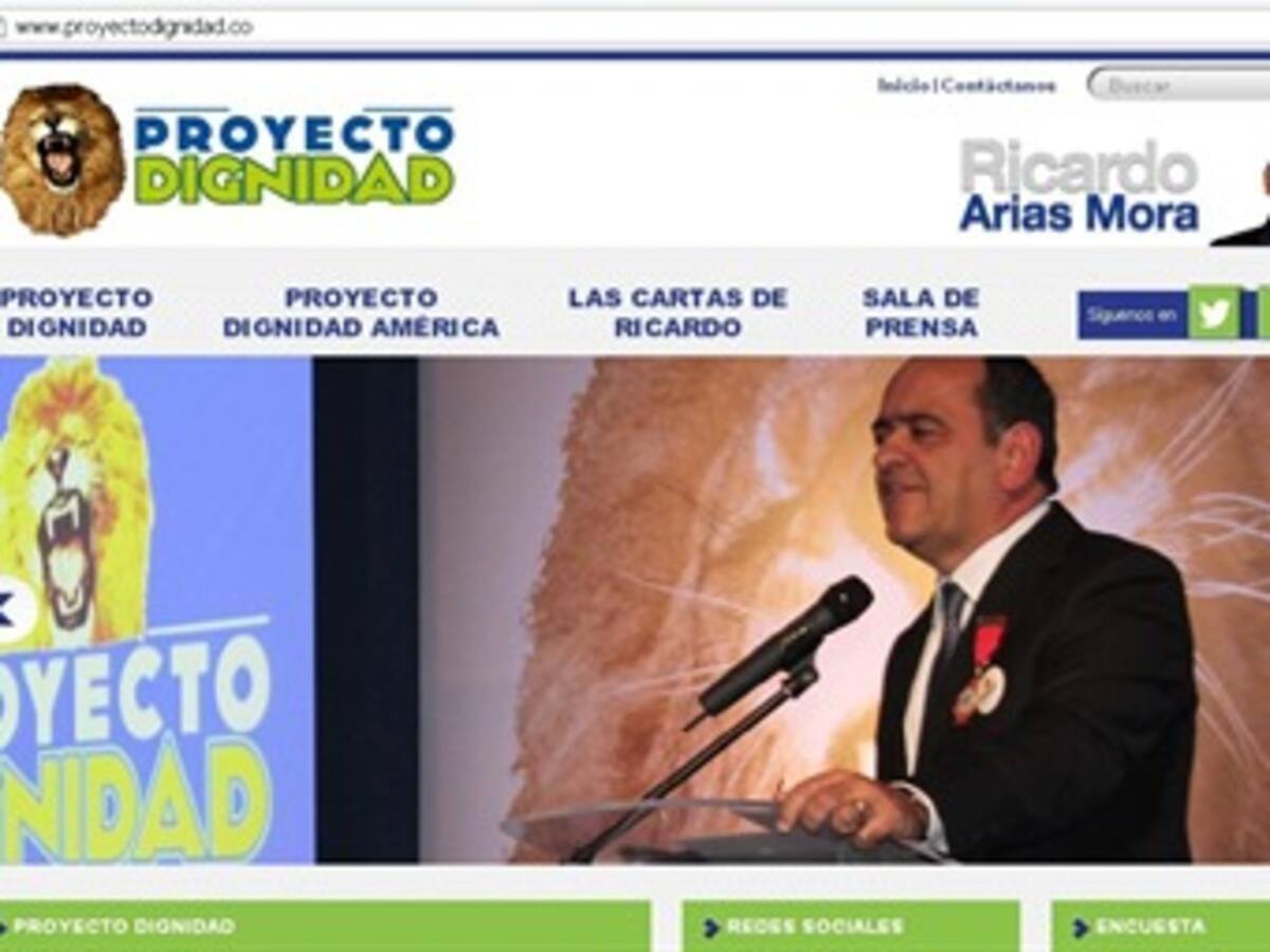El proyecto Dignidad América 2020 y Ricardo Arias Mora