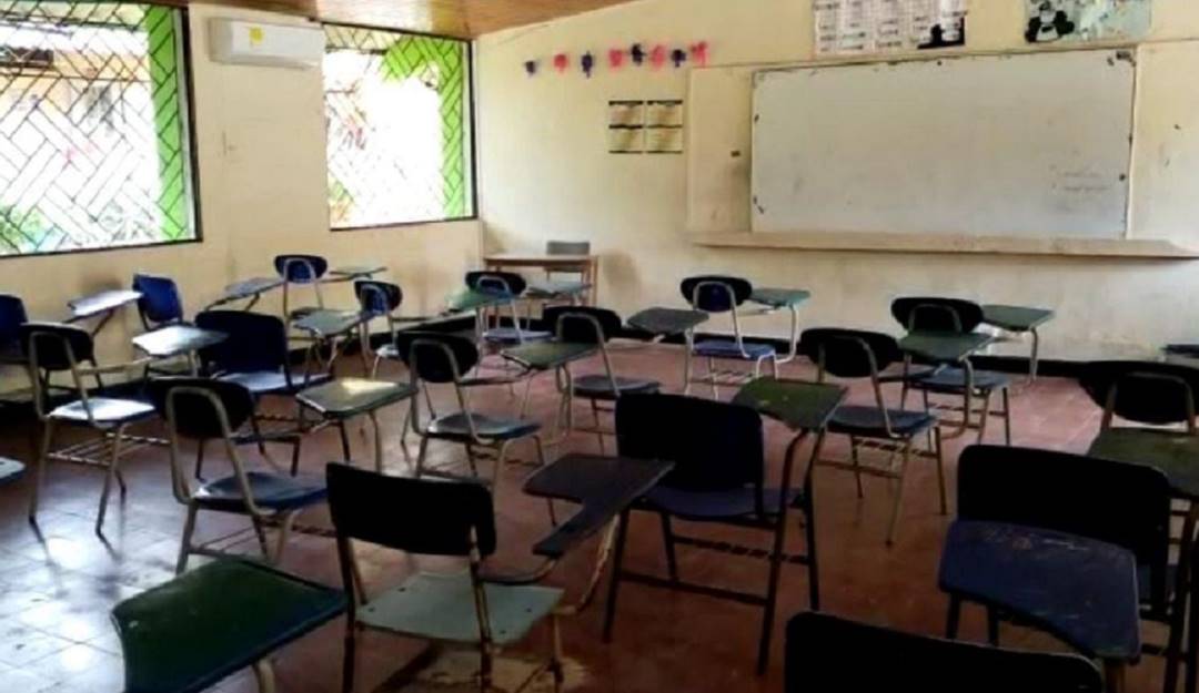 Un salón del colegio ITI de Sincelejo. Foto: Caracol Radio.