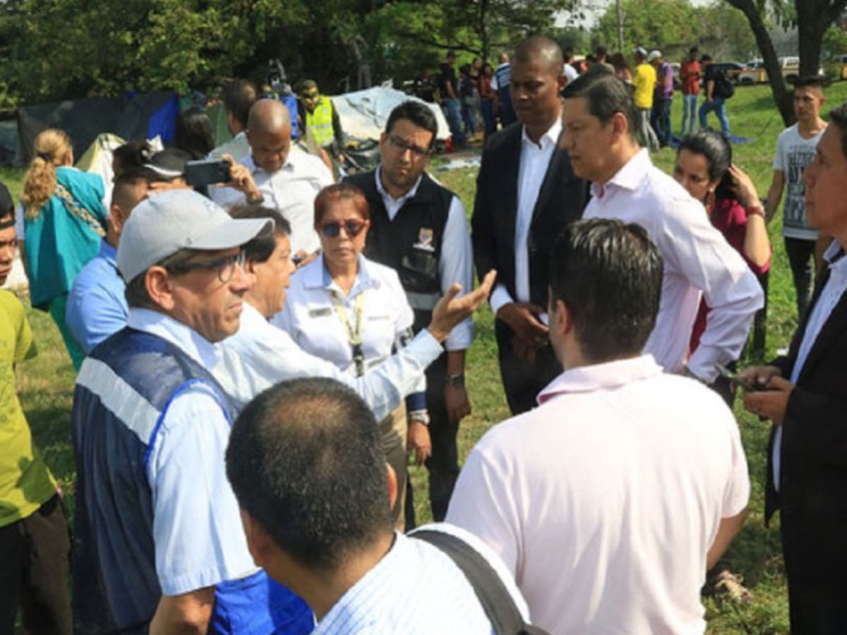Jornada de sensibilización con migrantes venezolanos