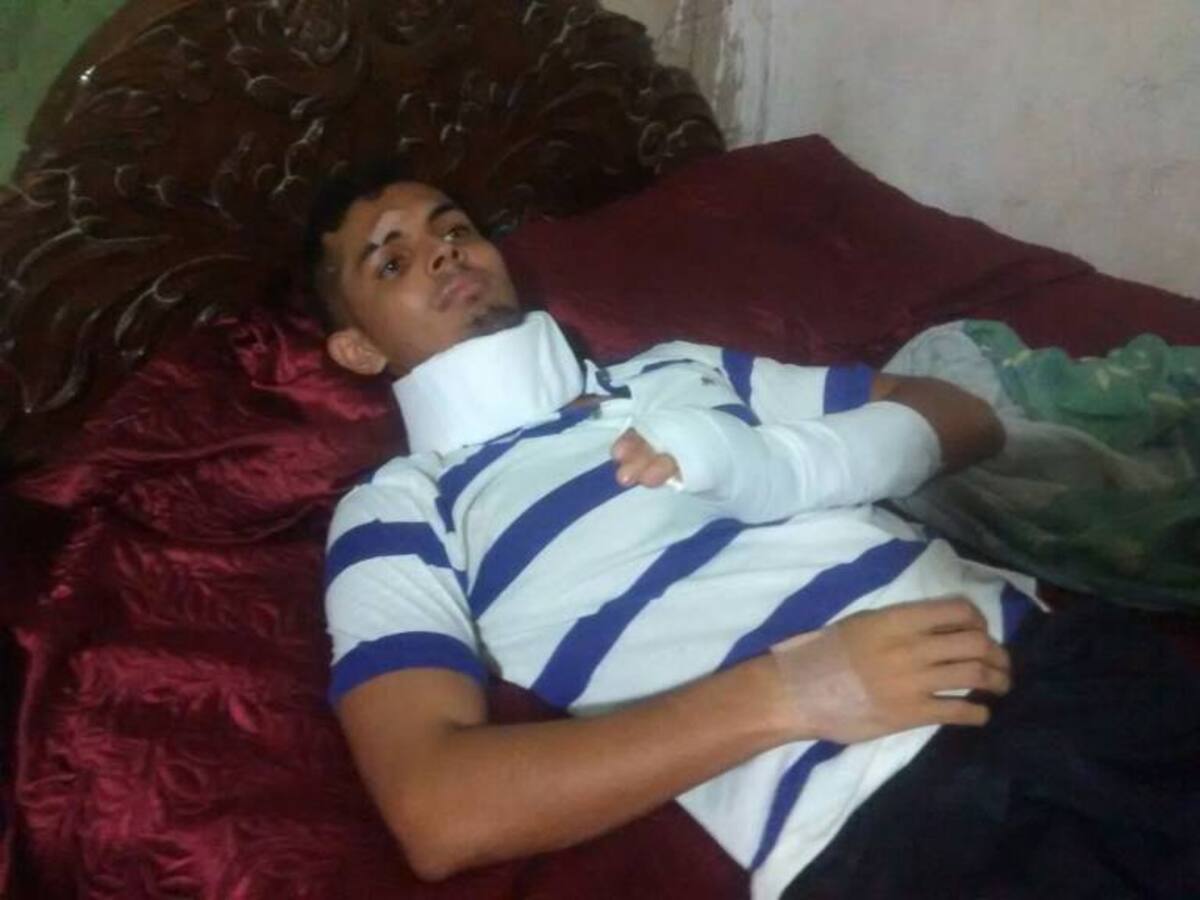 Joven herido en ataque a Transmetro fue intervenido e incapacitado por 20 días