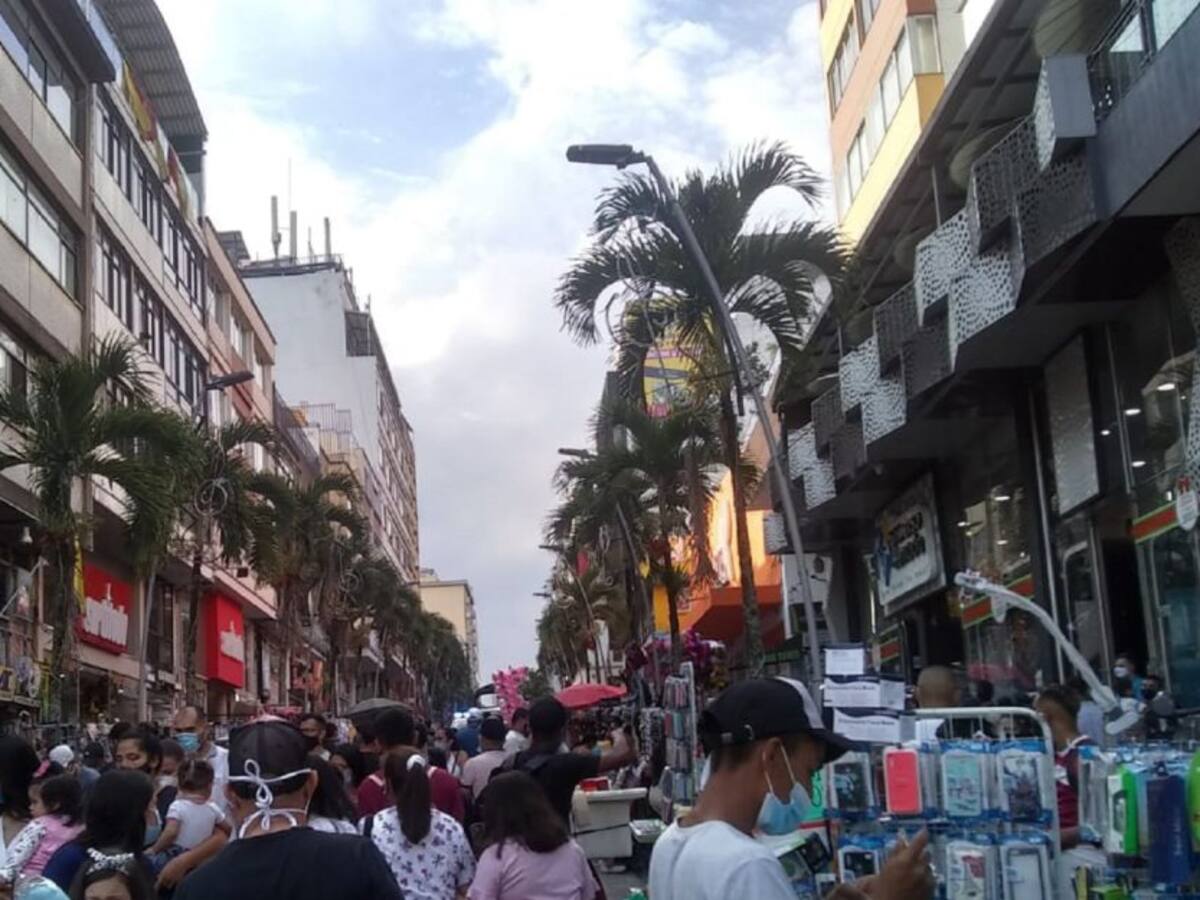 Intensos operativos por aglomeraciones en el centro de Ibagué