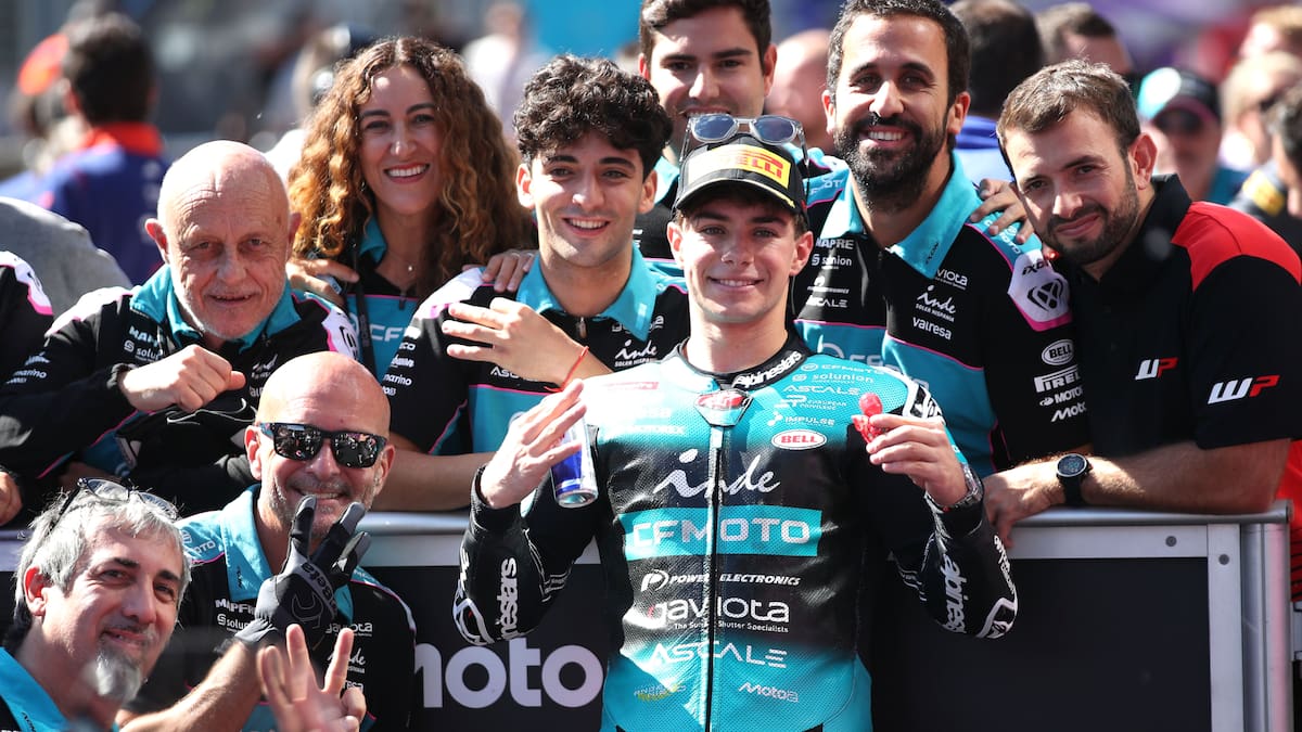 ¡David Alonso logra el podio! Así le fue en el GP de Austria del Moto2