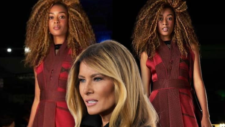 El vestido artesanal de Nariño que Petro obsequia a Melania Trump durante su visita oficial a EEUU