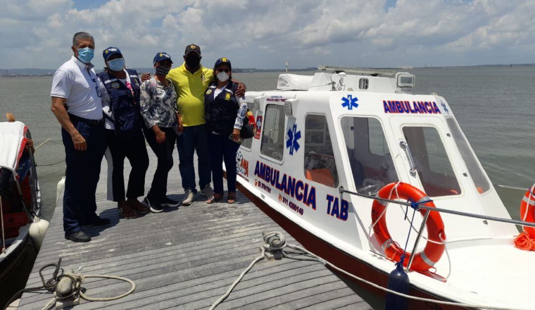 La ambulancia estará disponible las 24 horas de los siete días de la semana para traslado de pacientes hasta el muelle de La Bodeguita o Manga