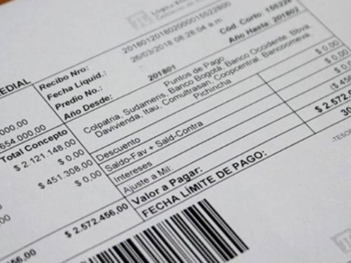 Pronto usted conocerá el valor a pagar por el predial