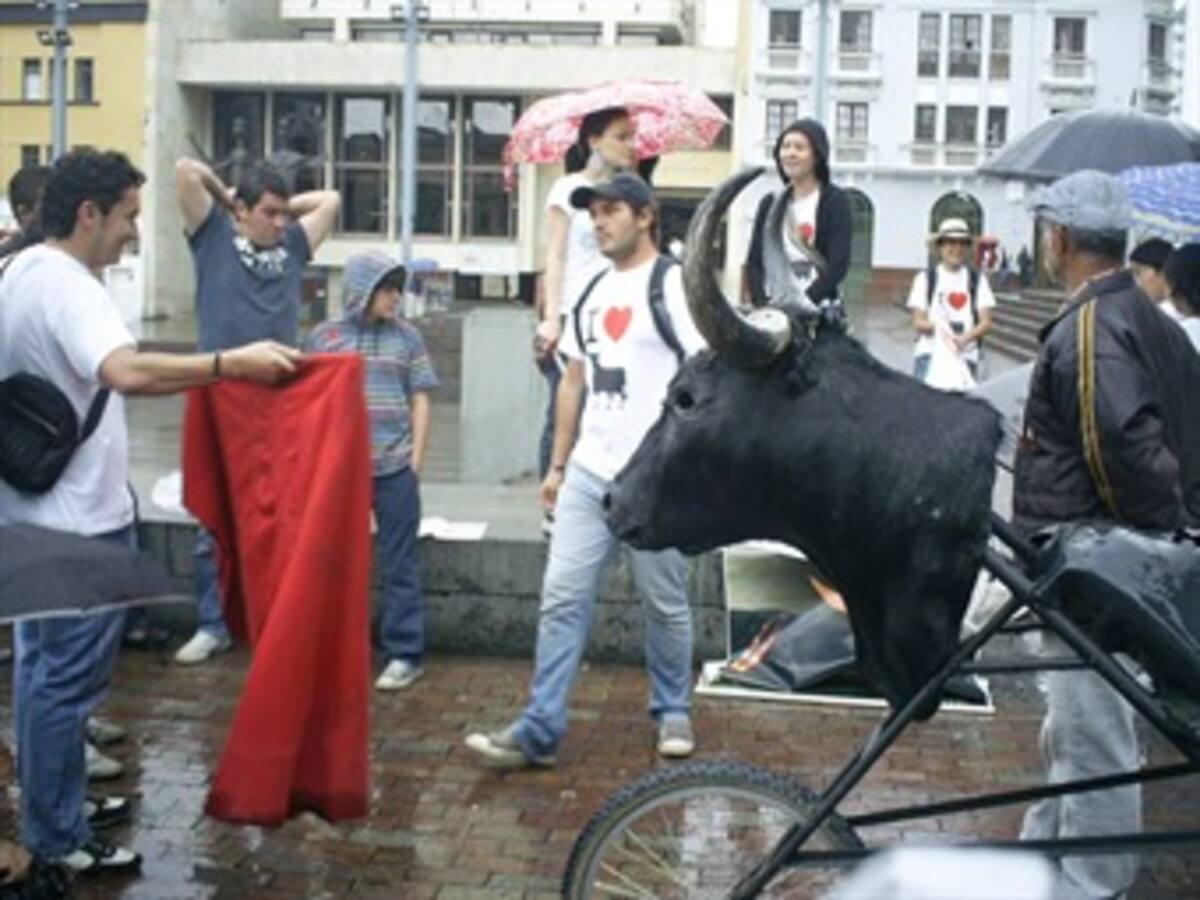 Marcha en Manizales a favor de las corridas de toros