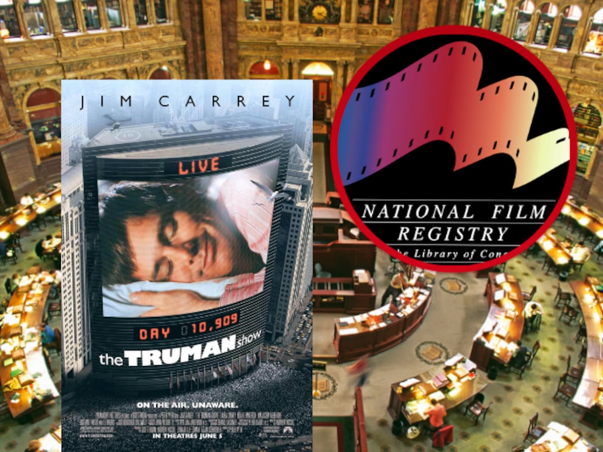 Nuevas películas llegan al Registro Nacional de Cine: ‘The Truman Show’ entre ellas