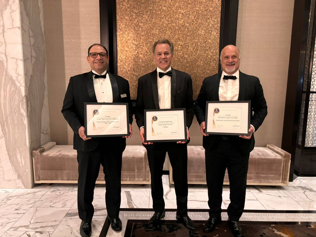 Promigas recibió en Houston premio a la excelencia energética