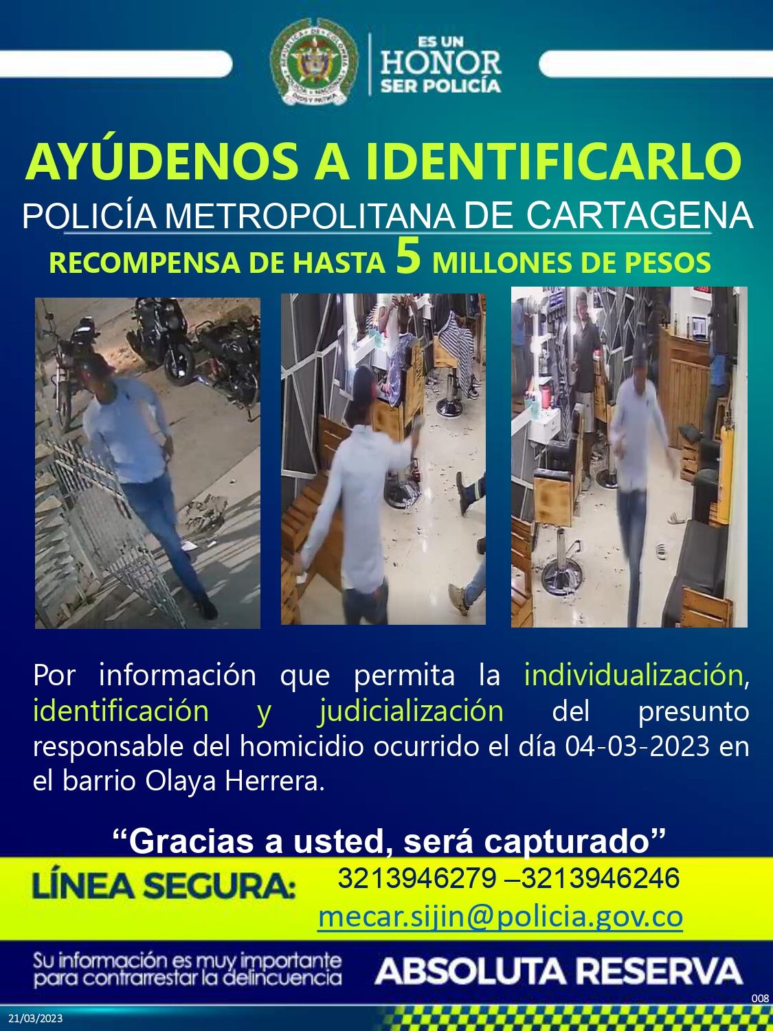 Policía Metropolitana de Cartagena