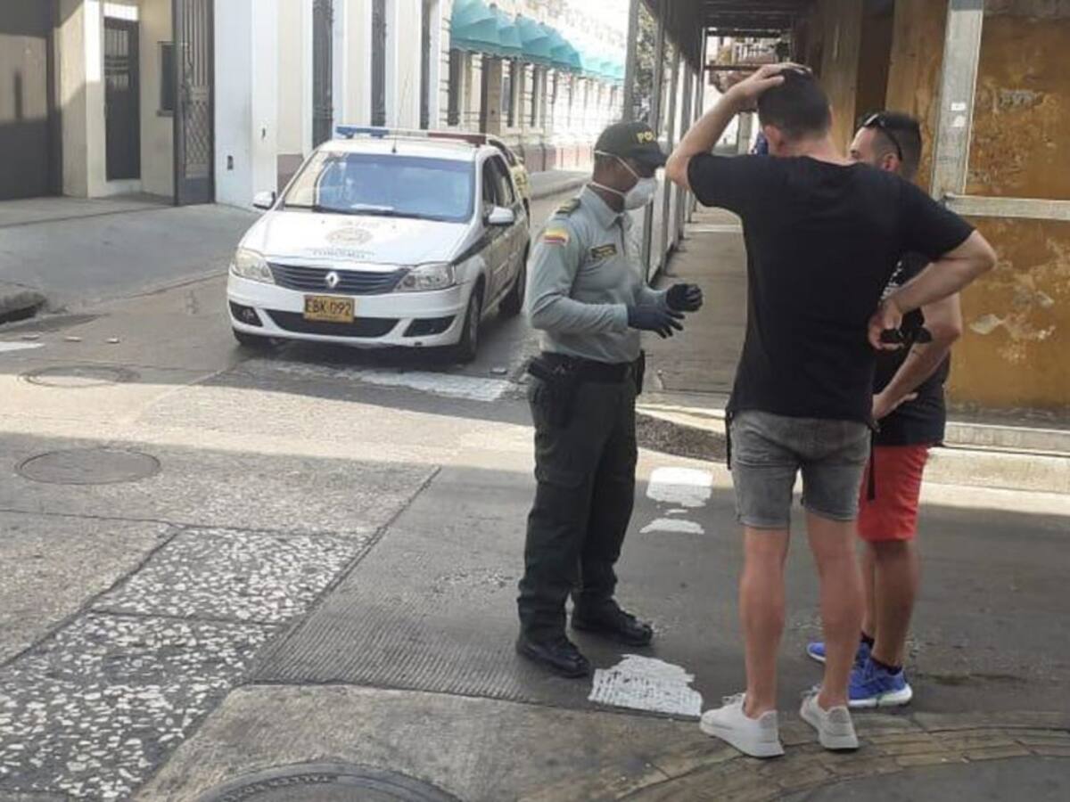 En Cartagena, 25 turistas sancionados por violación a medidas del Covid-19
