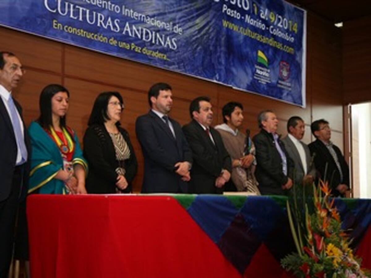 Ocho países asistirán al cuarto encuentro internacional de Culturas Andinas