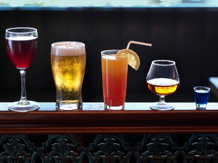 Getty Images / Bebidas alcohólicas