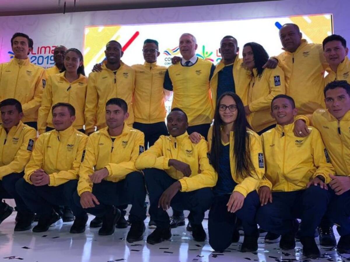 La indumentaria que vestirá la delegación colombiana en Panamericanos