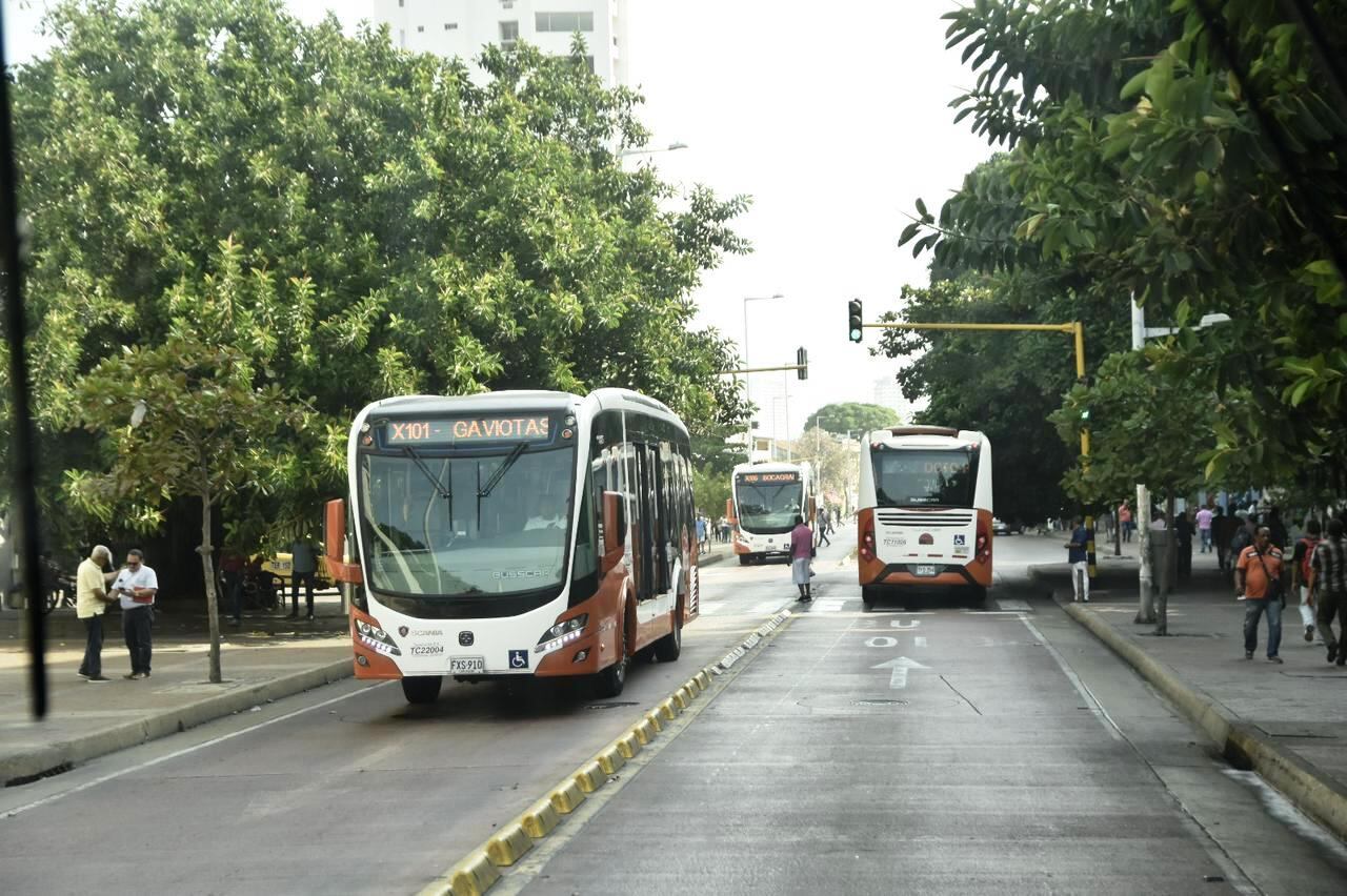 Transcaribe activará desvíos en la noche del 1 de junio