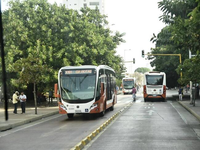 Transcaribe activará desvíos en la noche del 1 de junio