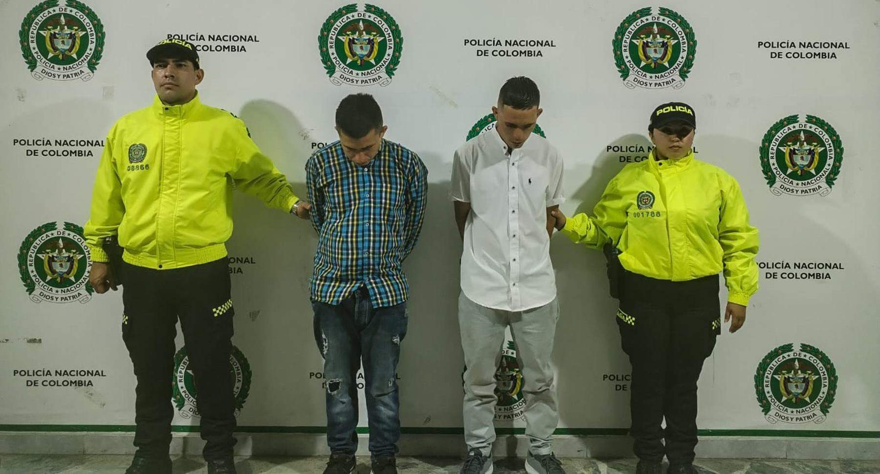 Capturados por el robo a conductores de plataformas en Ibagué