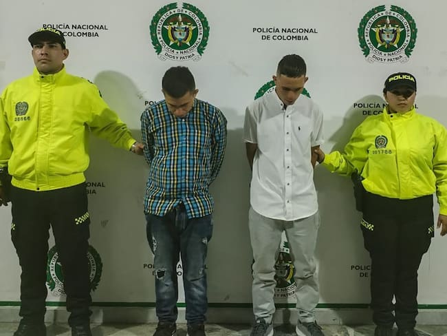 Capturados por el robo a conductores de plataformas en Ibagué