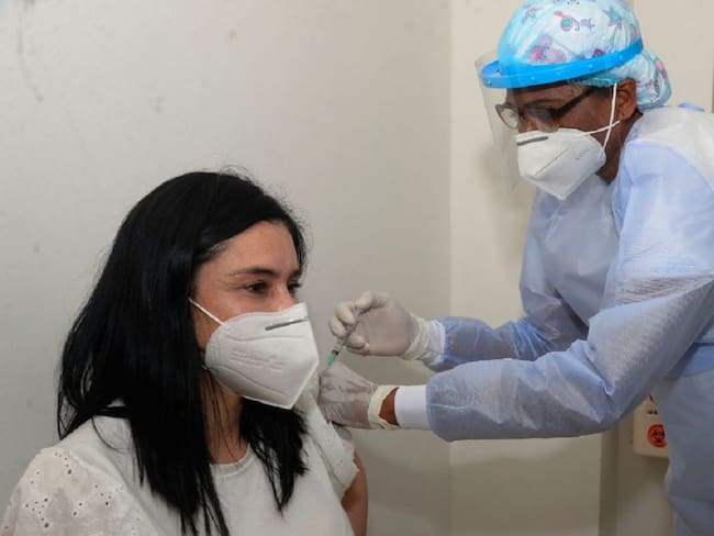 Simulacro de vacunación contra la COVID-19 en Cartagena