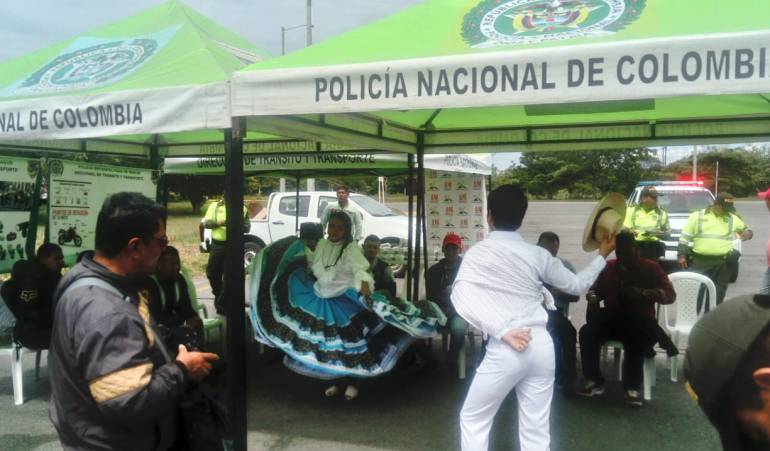 Campaña "Bailo Sanjuanero en la Vía