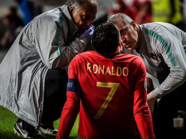 Alerta en la Juventus: Cristiano salió lesionado en juego de Portugal