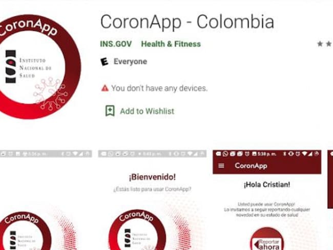 CoronApp es la aplicación sobre los riesgos del Covid-19