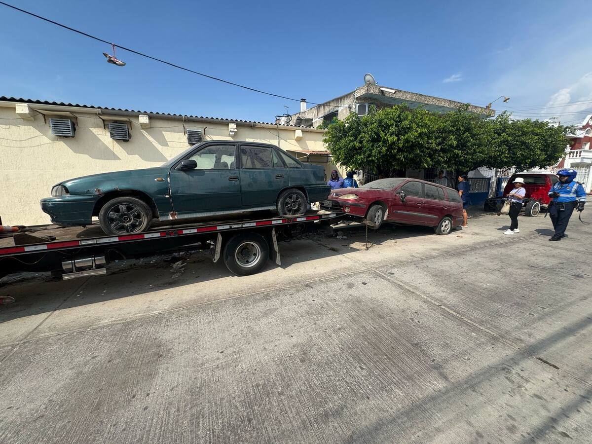 ¡Ojo a esto! Inician operativos para inmovilizar vehículos abandonados en vías públicas de Cartagena