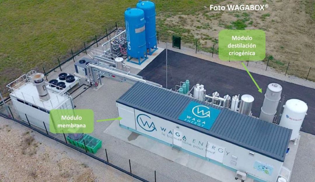 Planta de biogás de Emas by Veolia.