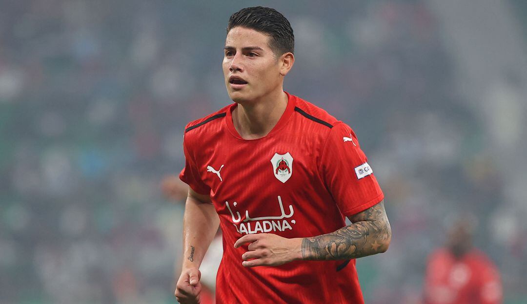 James Rodríguez continúa brillando por su ausencia en Al-Rayyan.