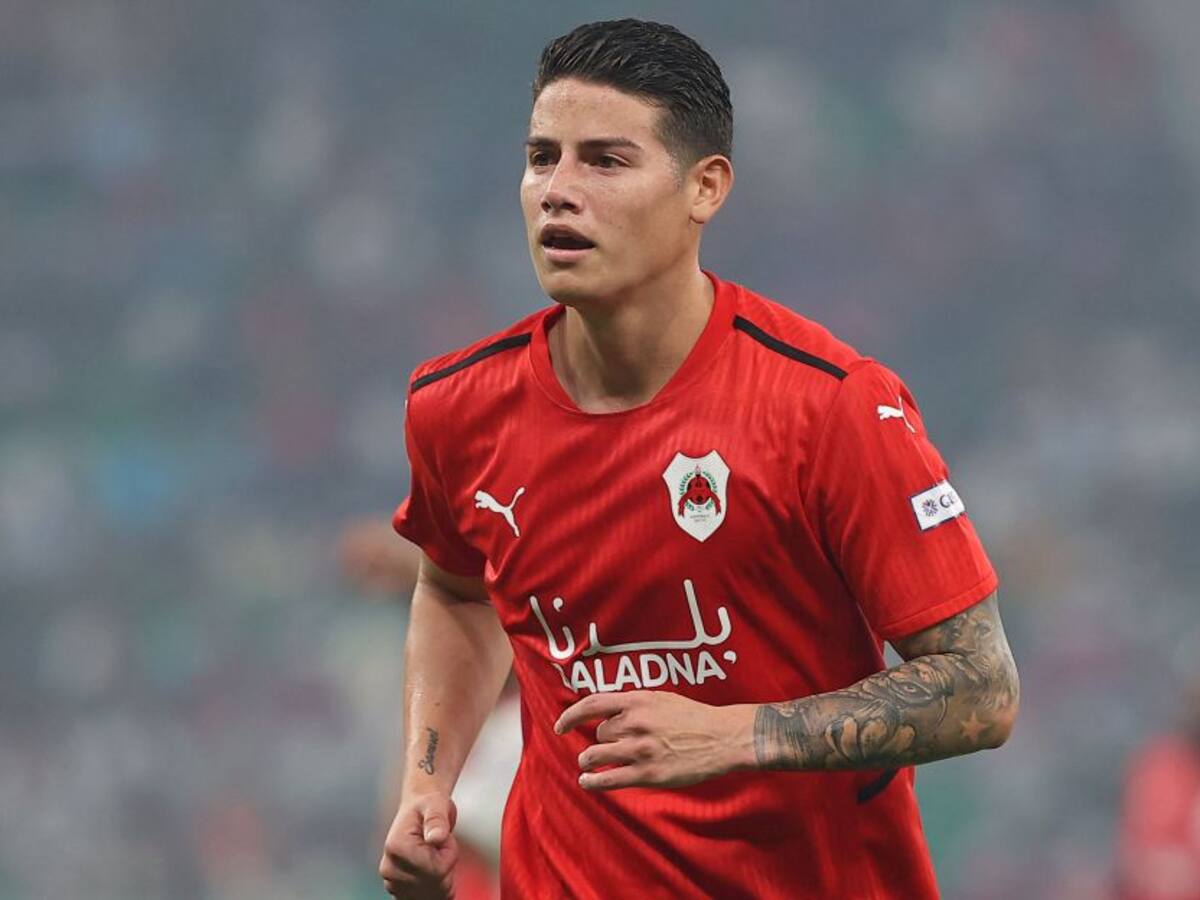 James Rodríguez, criticado con dureza por histórico de Al-Rayyan