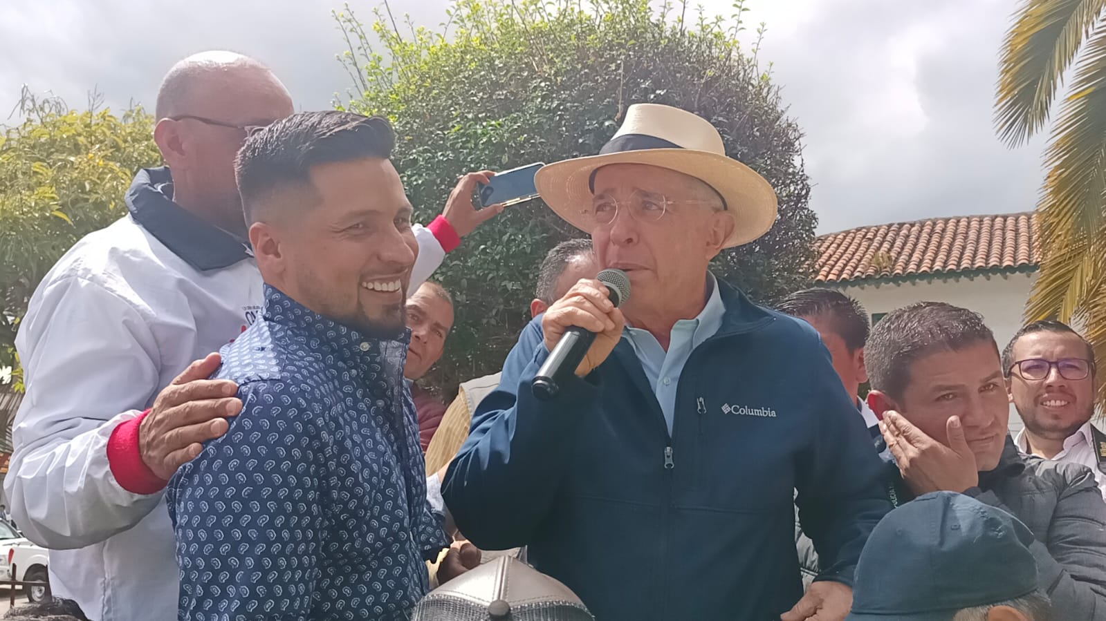 Expresidente Álvaro Uribe en Paipa / Caracol Radio