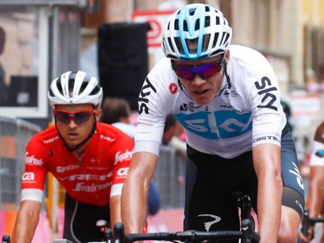 Chris Froome gana la etapa 14 del Giro en el ascenso al Monte Zoncolan