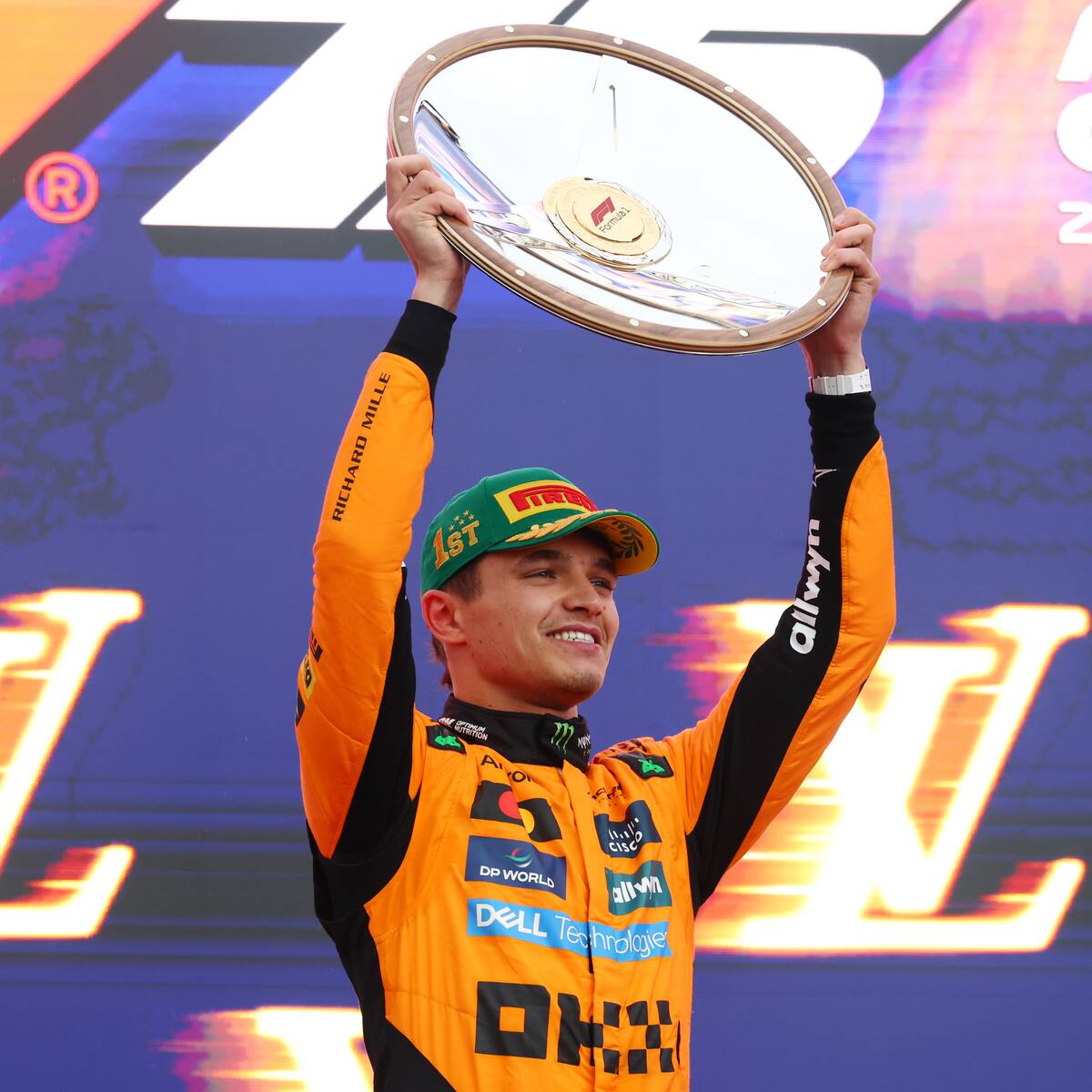 Lando Norris consigue la primera victoria de la temporada, tras un accidentado GP de Australia en F1
