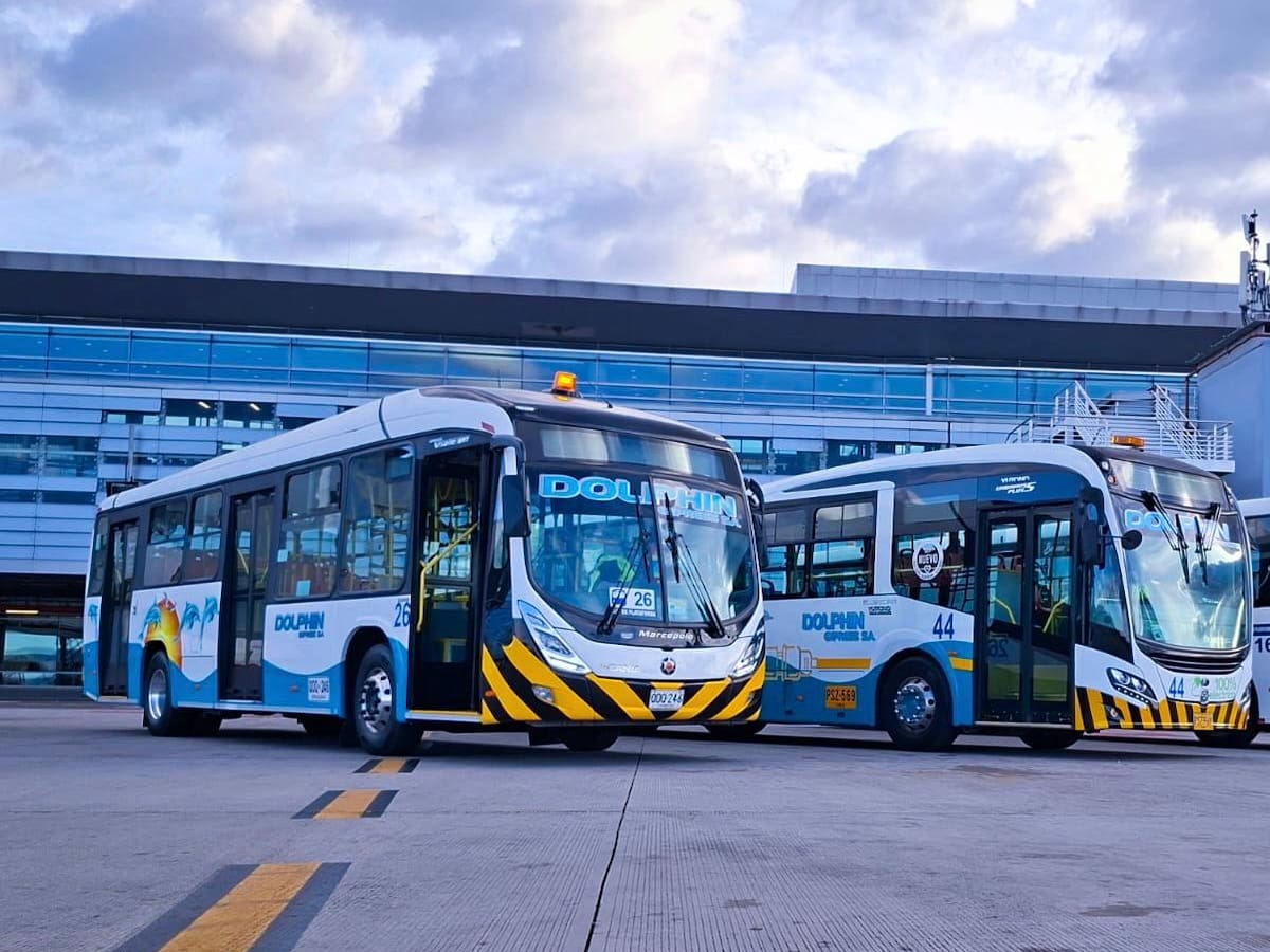 El Aeropuerto Internacional Rafael Núñez de Cartagena estrena flota de buses