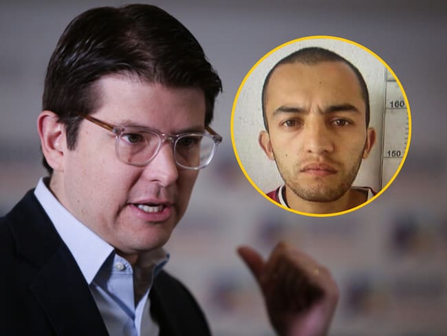 Miguel Uribe y alias 'El Hermano'. (Colprensa - Cristian Bayona) / Suministrada