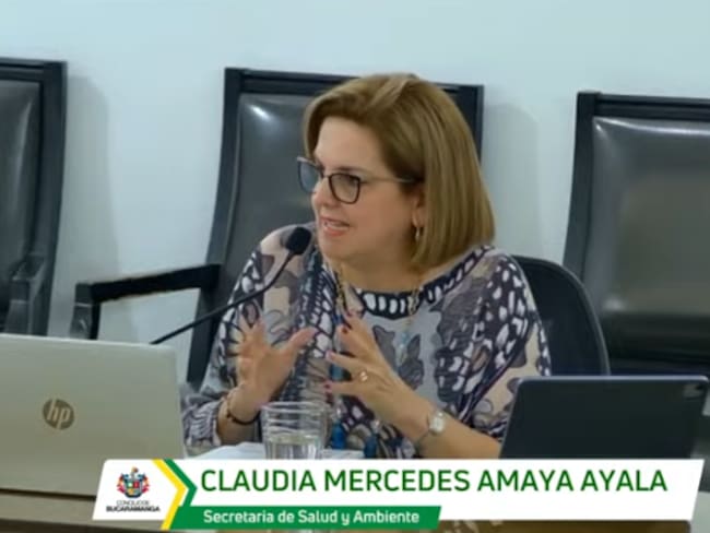 Claudia Amaya, secretaria de Salud de Bucaramanga advierte sobre colapso hospitalario