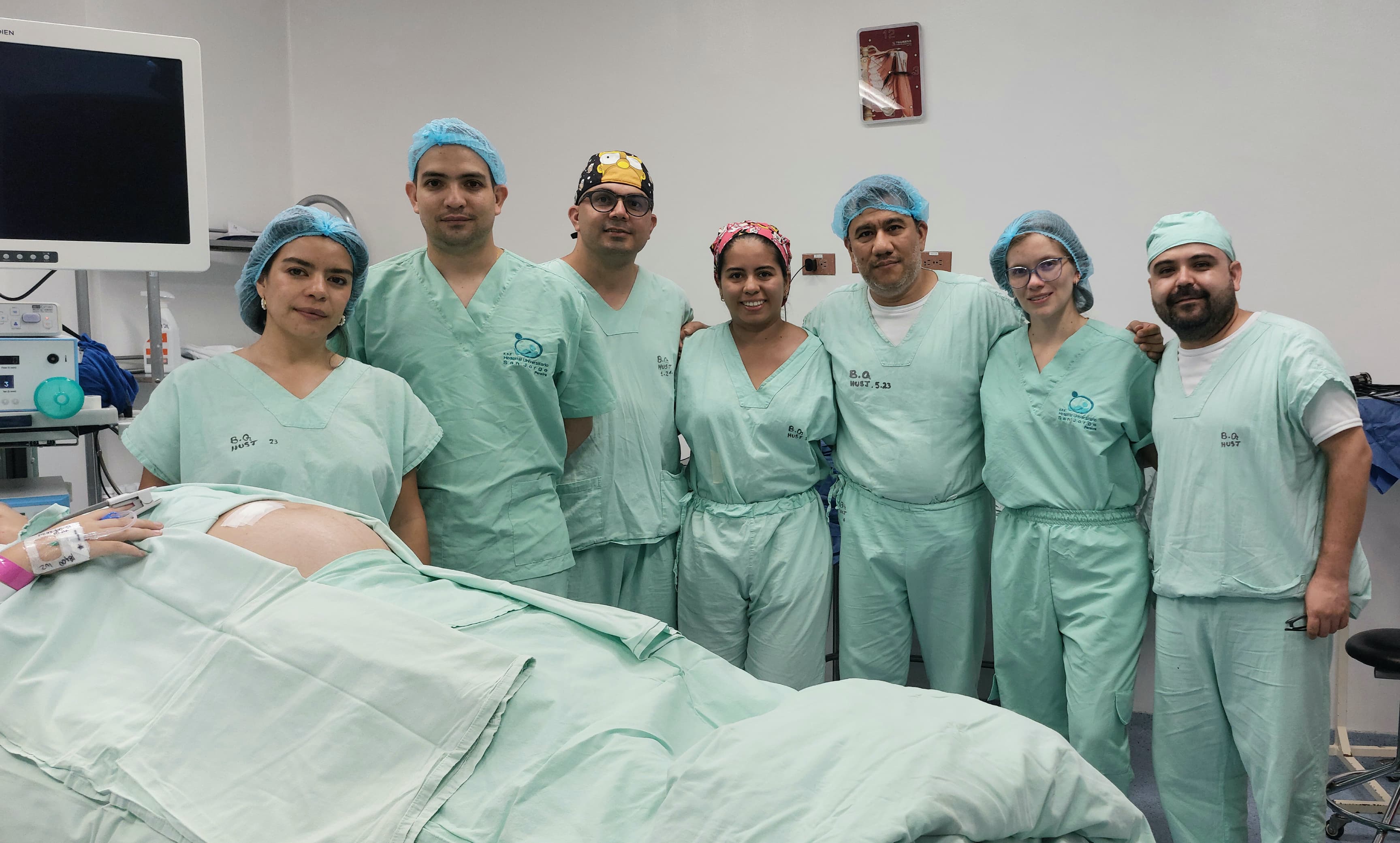 Fotografía suministrada: Hospital Universitario San Jorge de Pereira