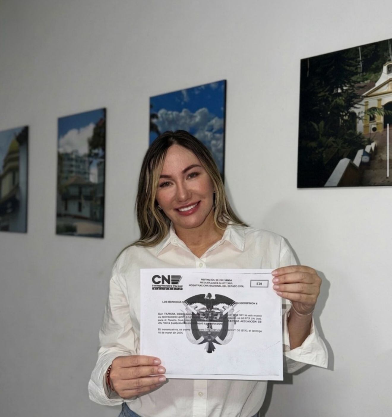 Tatiana Gaona, representante curul de paz Catatumbo. / Foto: Redes sociales.