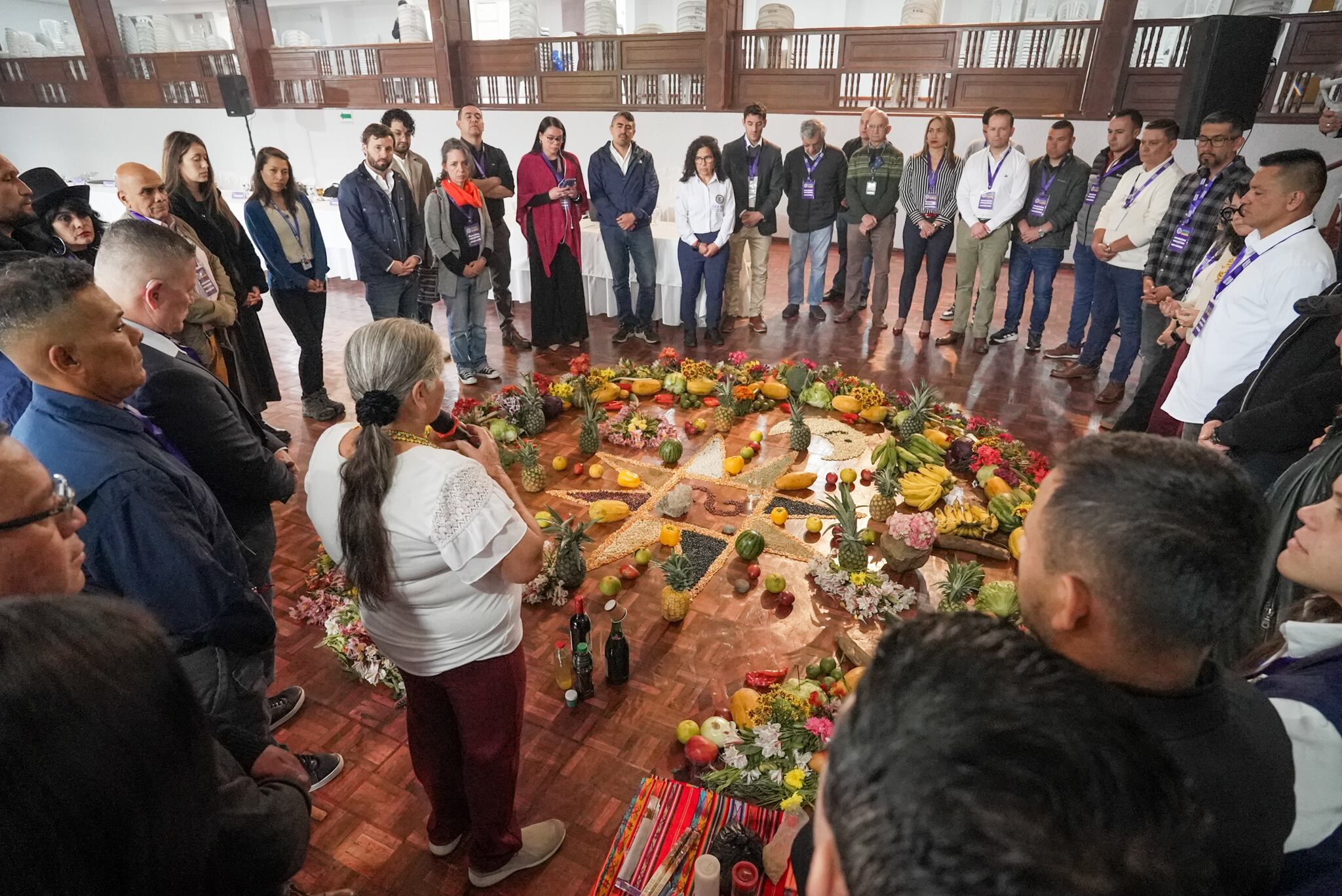 Dialogo con Comuneros del Sur.