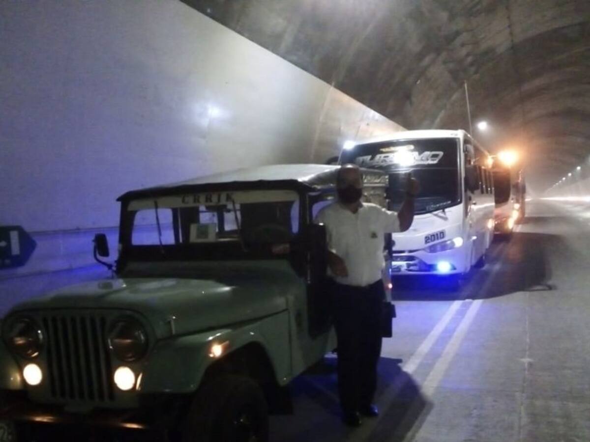 Recorrido al Túnel de la Línea en Jeep Willys fortalece la reactivación